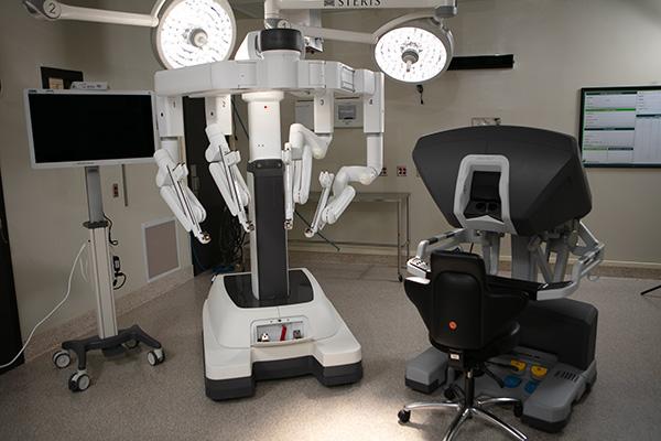 The da Vinci robotic surgical system